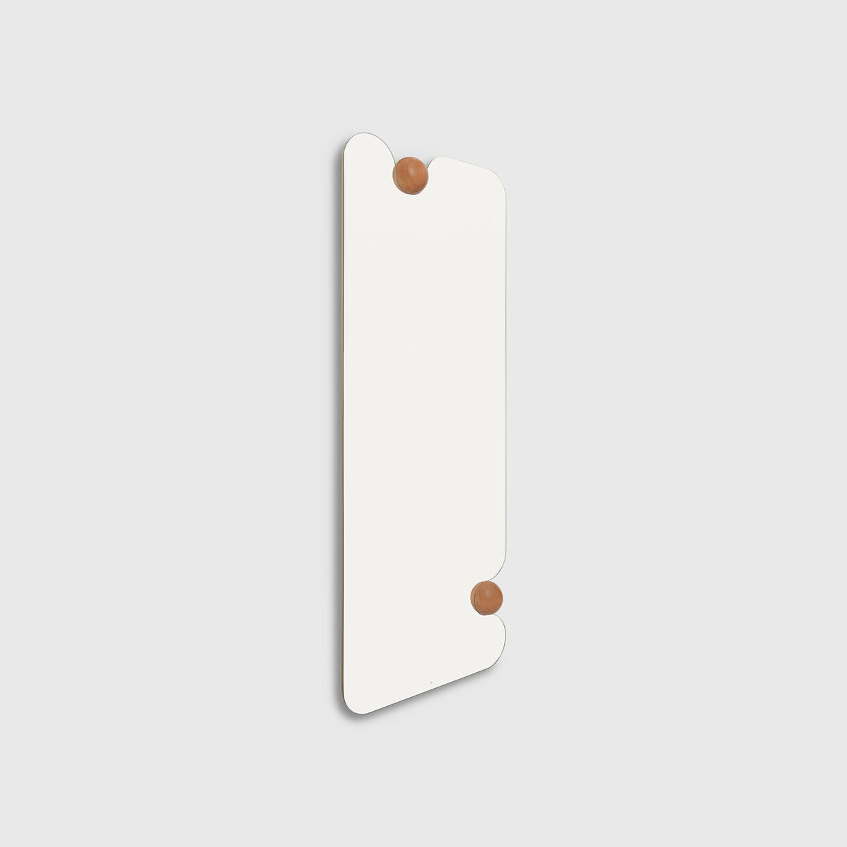 Biggest Squeeze Mirror, Mahogany